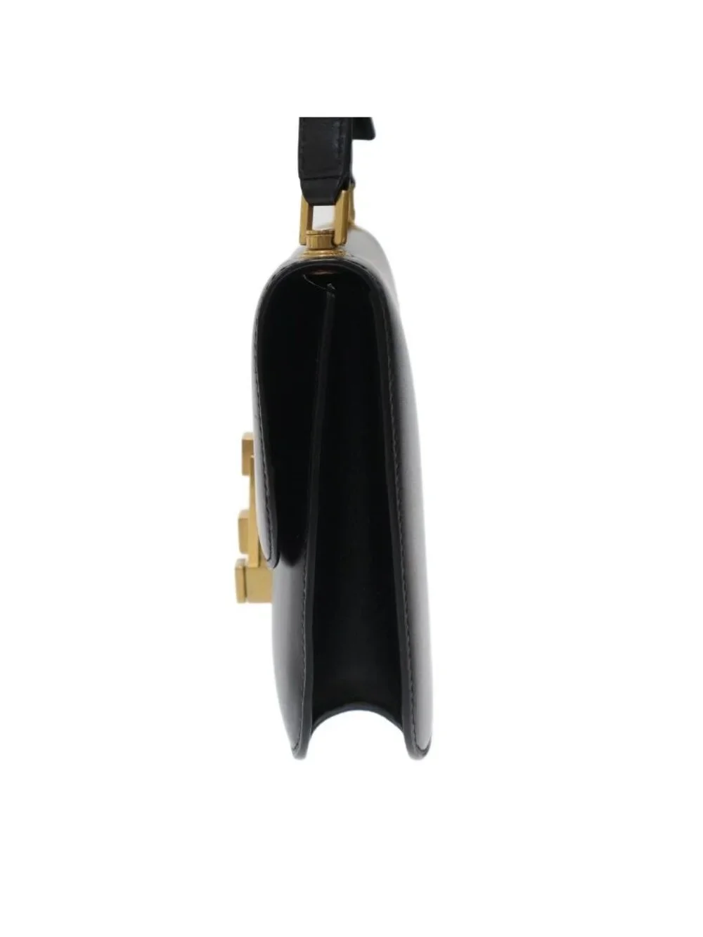 Saint Laurent Paris Le Carre Shoulder Bag Black